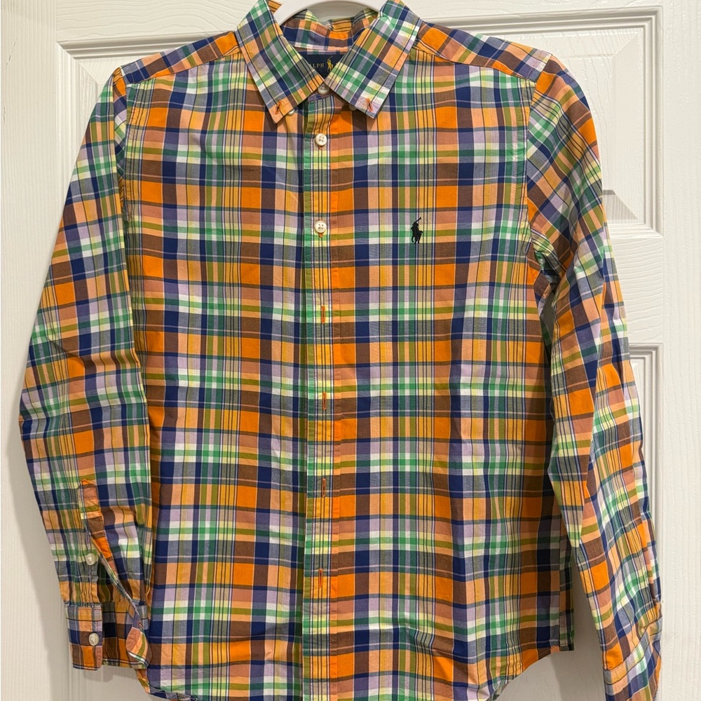 Polo by Ralph Lauren boys Multicolor Plaid Shirt